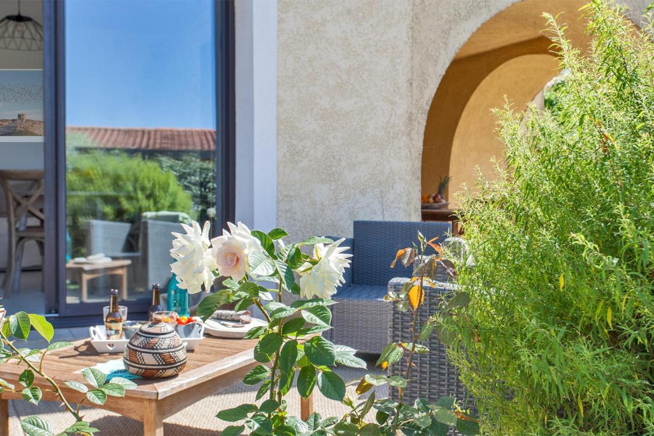 Location De Vacances Olivier Jardin Privatif Et Piscine Chauffee Partagee Καλβί Εξωτερικό φωτογραφία